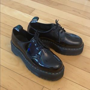 Rainbow Platform Doc Martens 1461s